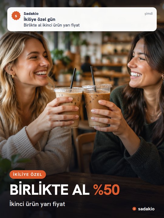 Birlikte al kampanyası örneği