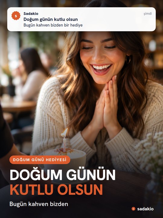Doğum günü kampanyası örneği