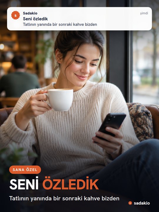 Seni özledik kampanyası örneği